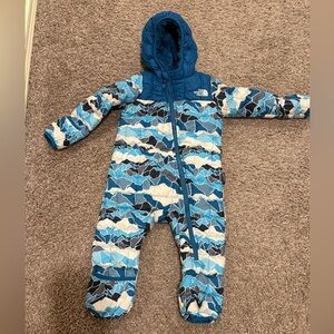The North Face EcoThermoball Insulated One-Piece Snow ToddlerBodysuit,12-18mnths